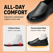 Tuscany Kyoto Slide Men’s Black Casual Shoes Ergonstyle