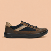 Tuscany Davos Men’s Brown Casual Sneakers Ergonstyle