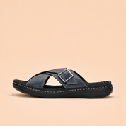 Tuscany Seville Men’s Navy Slipper – Comfort Meets Trendy Style Ergonstyle