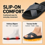 Tuscany Seville Men’s Navy Slipper – Comfort Meets Trendy Style Ergonstyle