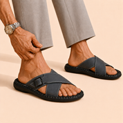 Tuscany Seville Men’s Navy Slipper – Comfort Meets Trendy Style Ergonstyle