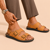 Tuscany Boston Sandals Tan  – Classic Style Ergonstyle