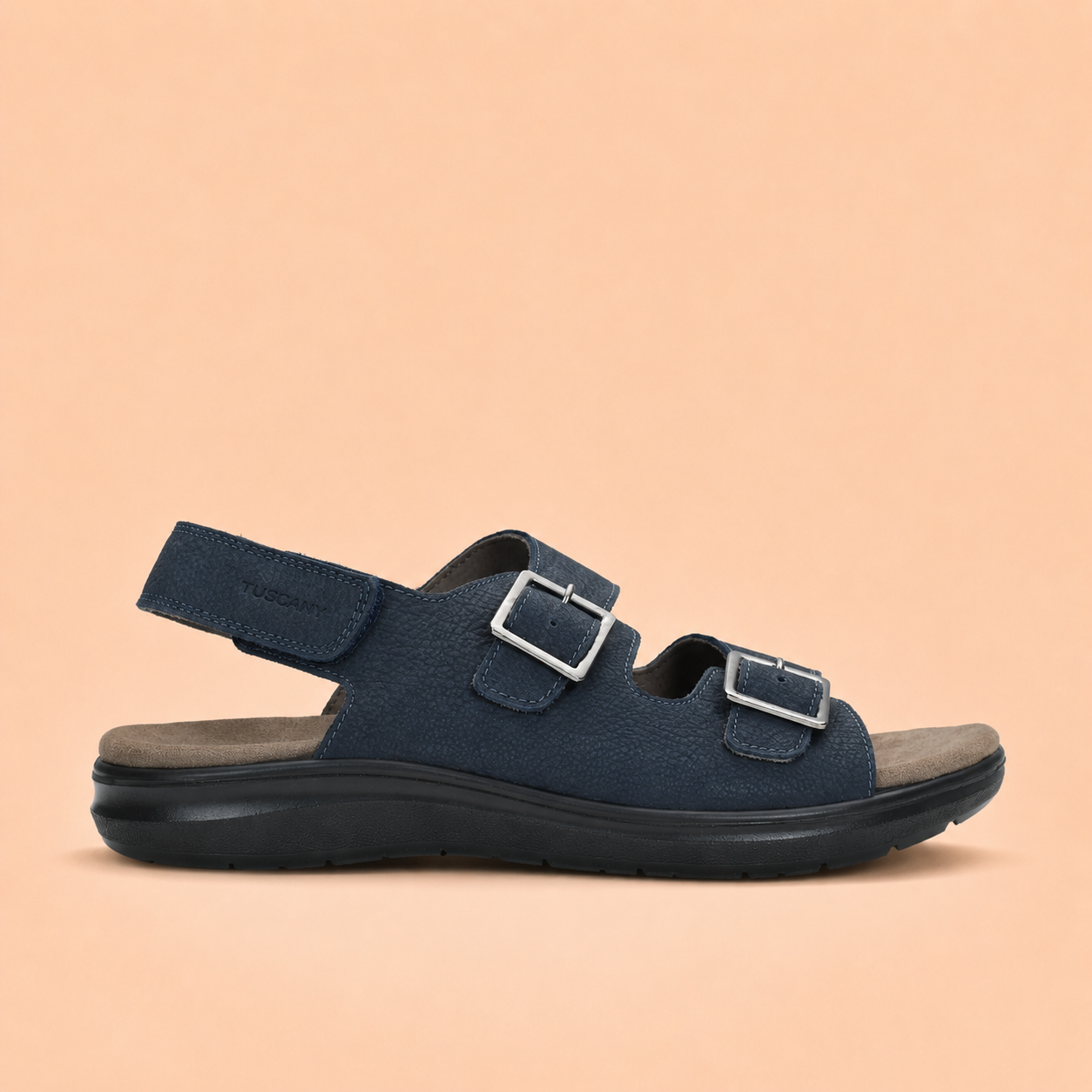 Tuscany Boston Sandals Navy – Classic Style Ergonstyle
