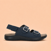 Tuscany Boston Sandals Navy – Classic Style Ergonstyle