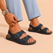 Tuscany Boston Sandals Navy – Classic Style Ergonstyle