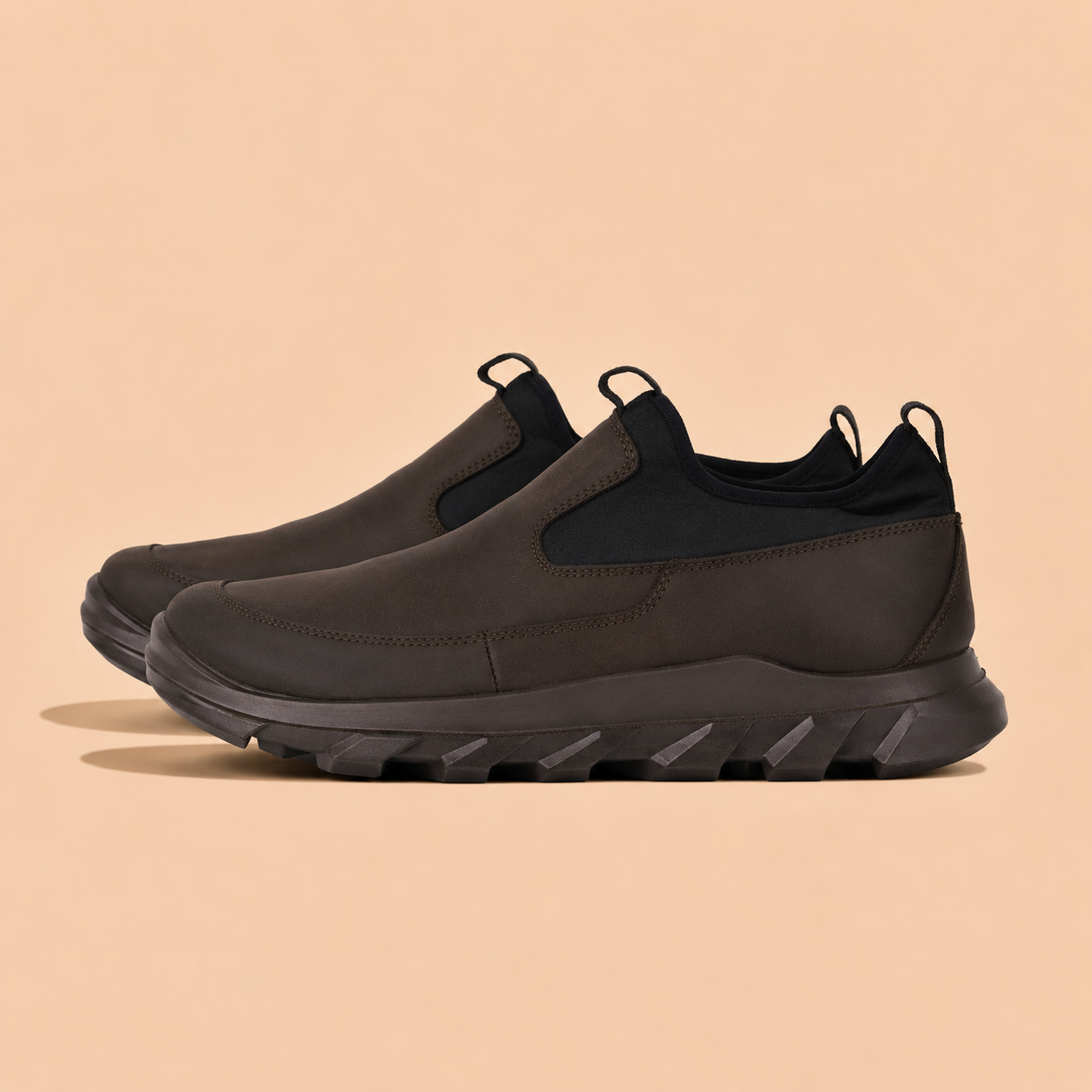 Outdoor EO-03 Men Dark Brown Casual Shoes Ergonstyle