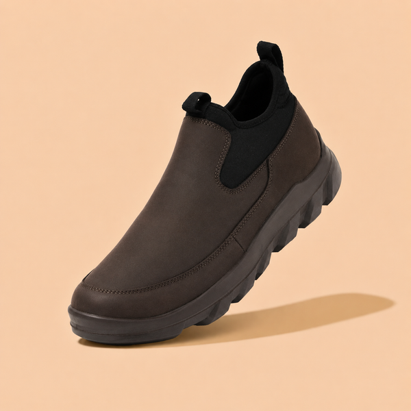 Outdoor EO-03 Men Dark Brown Casual Shoes Ergonstyle