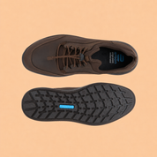 Kansas EK-04 Men Dark Brown Casual Shoes Ergonstyle