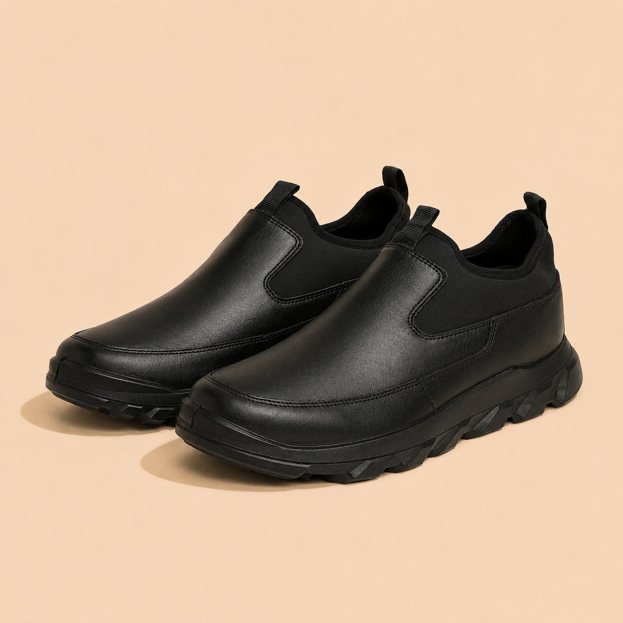 Outdoor EO-03 Men Black Shoes Ergonstyle