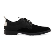 City EC-01 Derby Men's Black Casual Shoes Ergonstyle