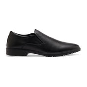 City EC-02  Slip-On Men's Black Casual Shoes Ergonstyle