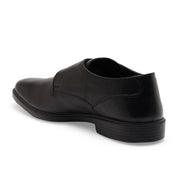 City EC-03 Monk Men's Black Casual Shoes Ergonstyle