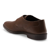 City EC-03 Monk Men's Brown Casual Shoes Ergonstyle