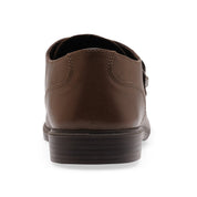 City EC-03 Monk Men's Brown Casual Shoes Ergonstyle