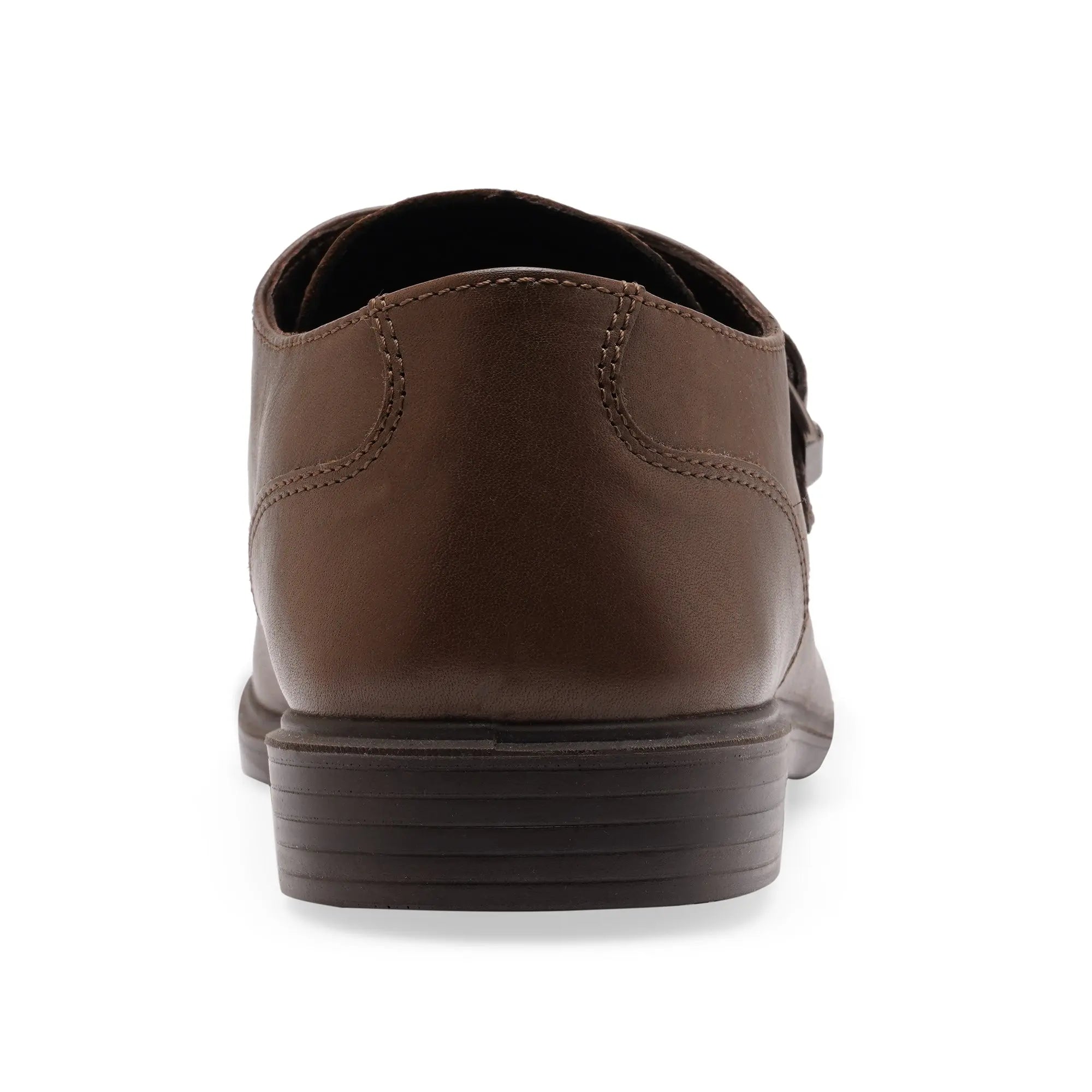 City EC-03 Monk Men's Brown Casual Shoes Ergonstyle