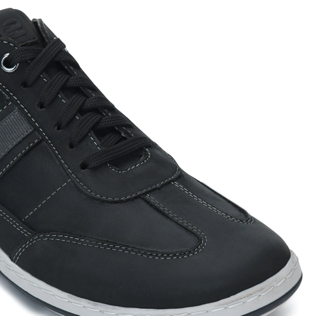Quentin 03 Men Black Casual Shoes Ergonstyle