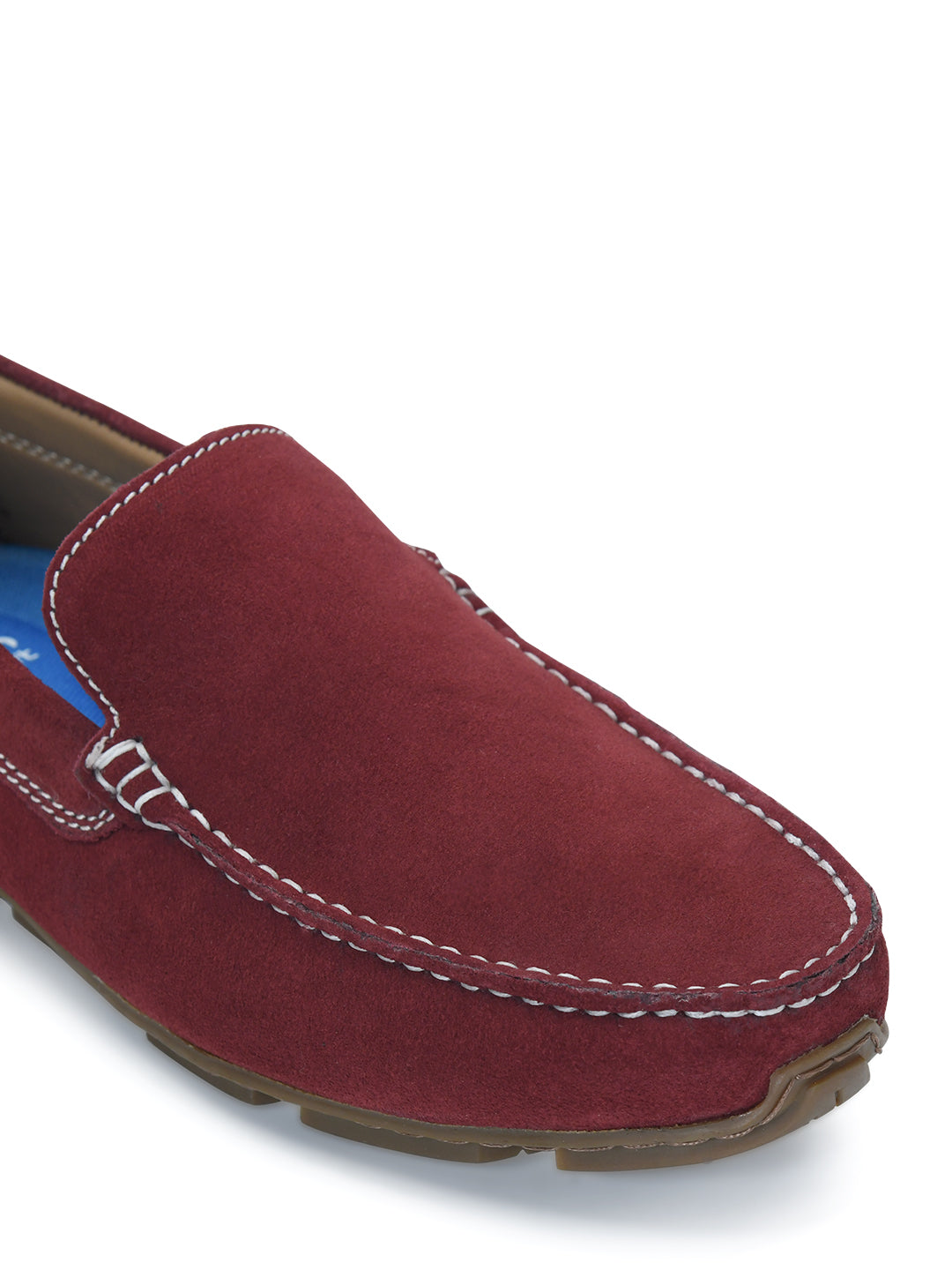 Moccasin EM-02 Men Burgundy Dress Casual Shoes Ergonstyle