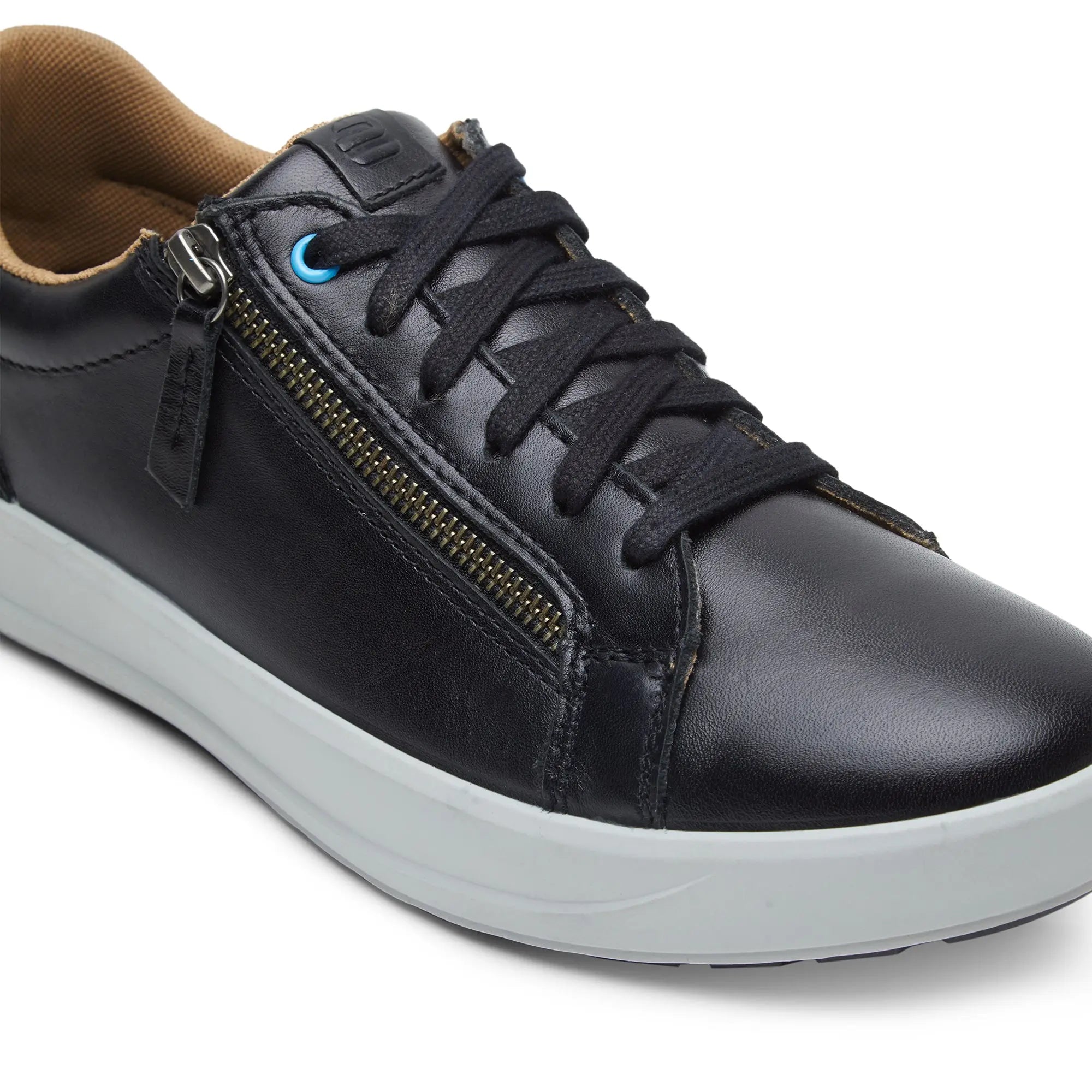 Denver ED-01 Men Black Sneakers - Ergonstyle