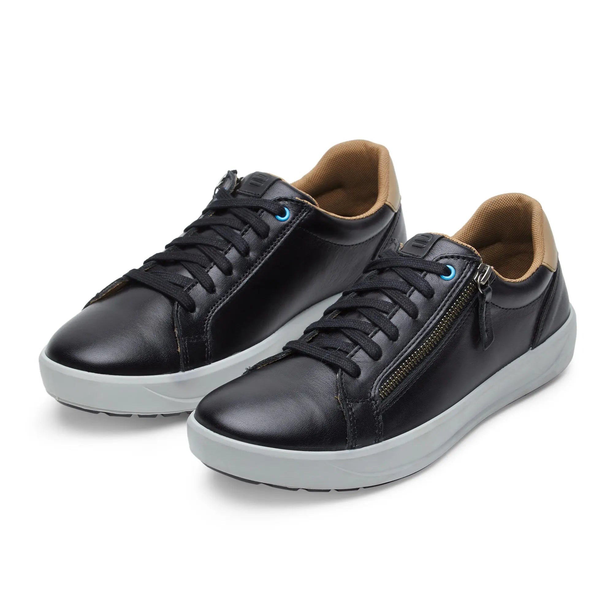 Denver ED-01 Men Black Sneakers - Ergonstyle