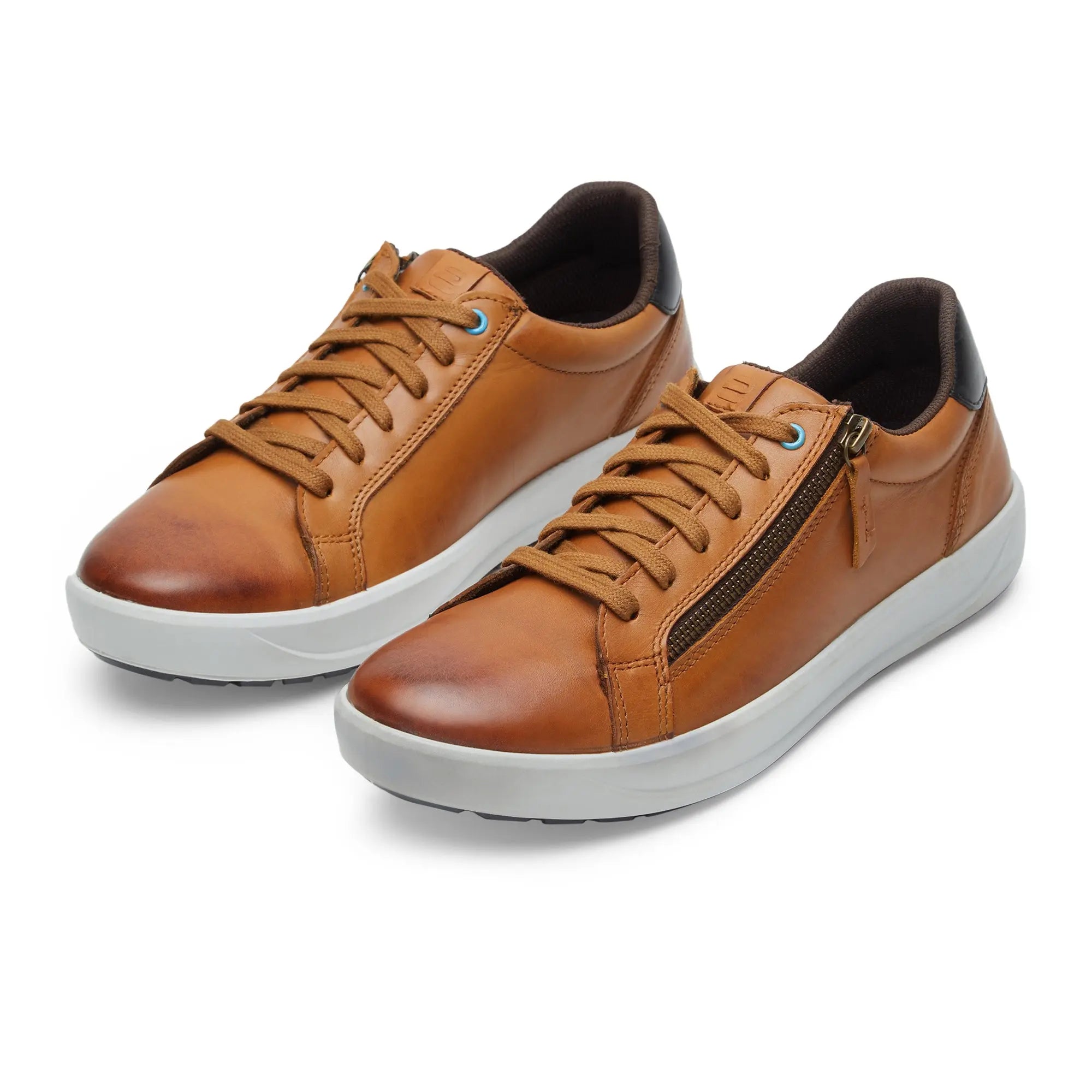 Denver ED-01 Men Dark Brown Sneakers - Ergonstyle