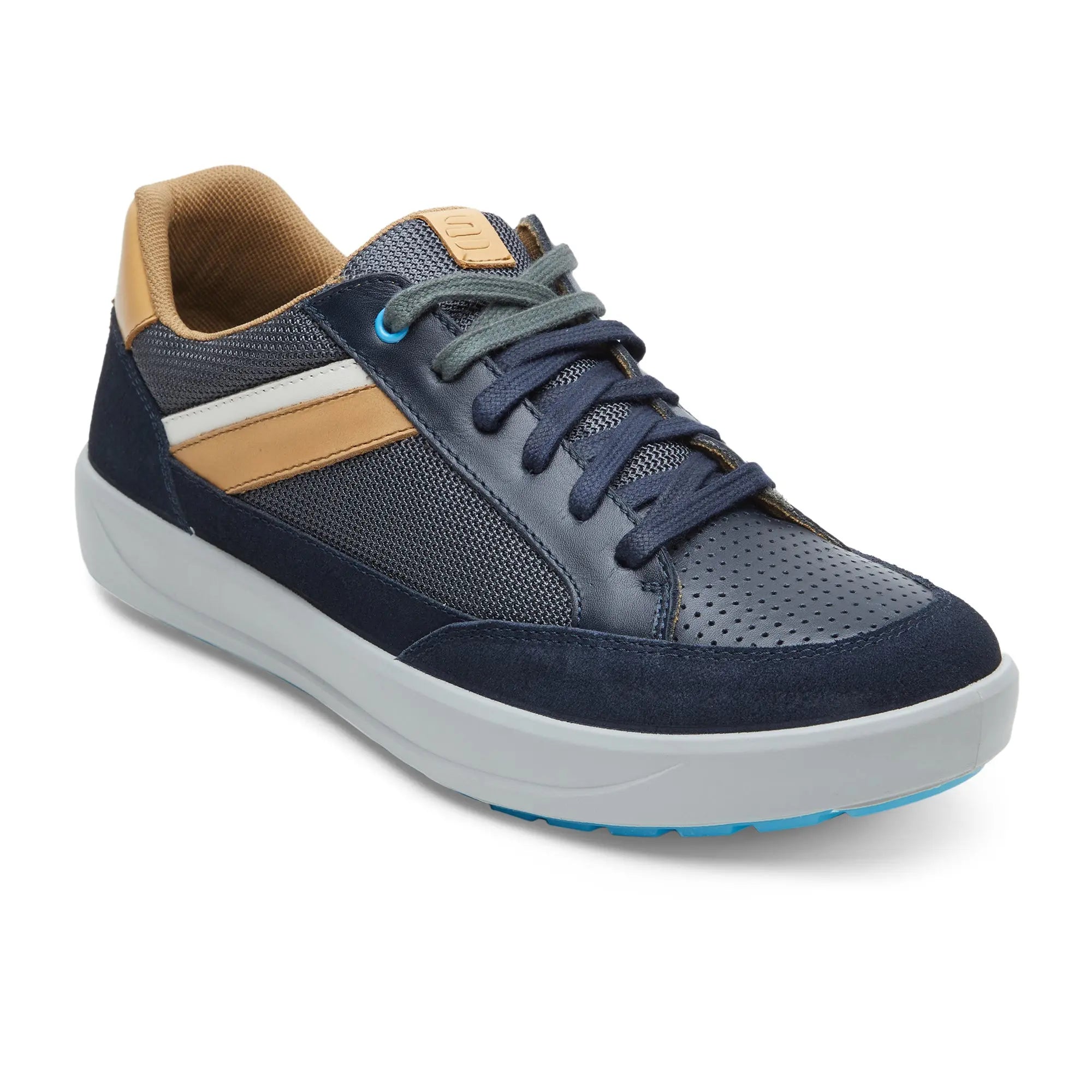 Denver ED-02 Men Silver Birch Sneakers - Ergonstyle