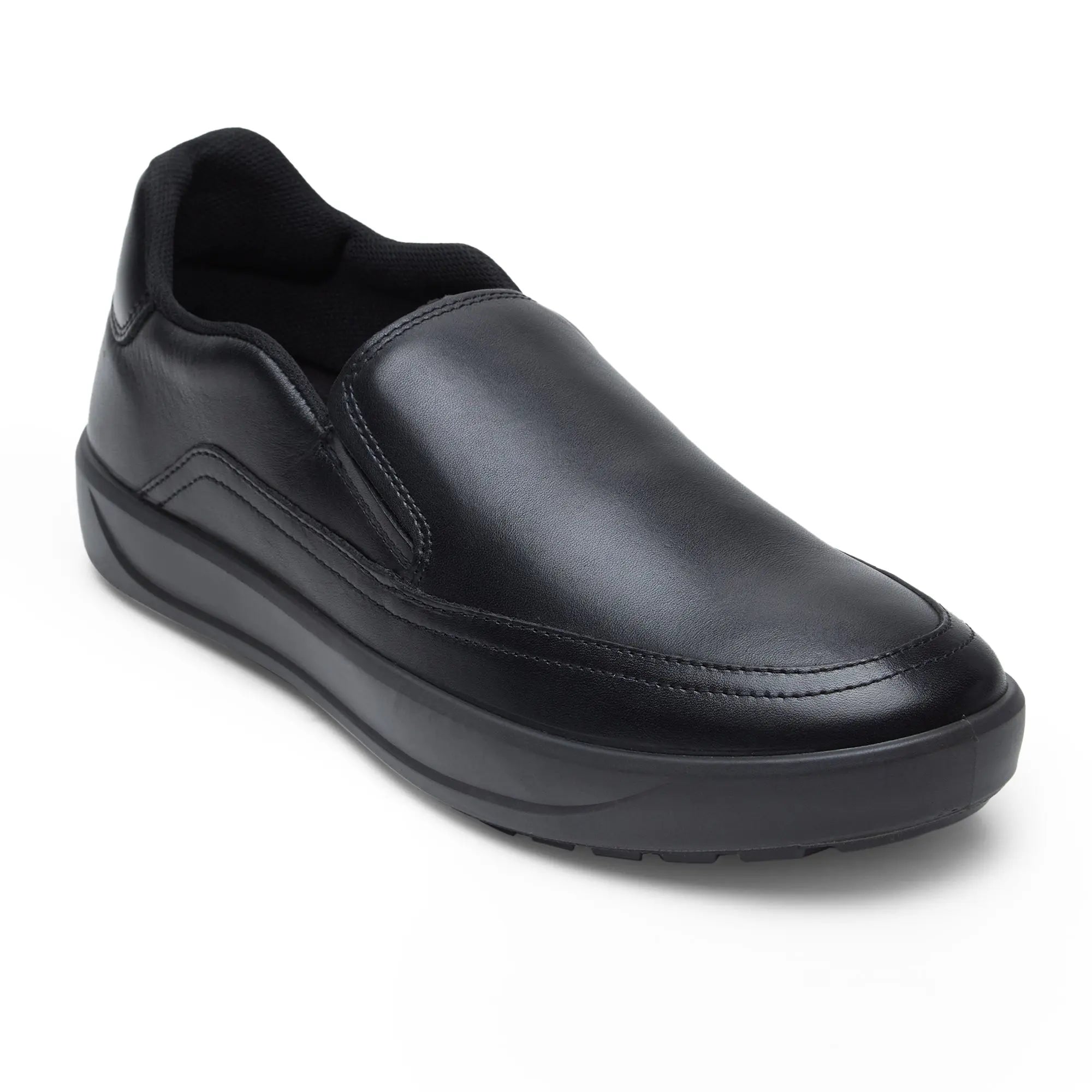 Denver ED-03 Men Black Dress Casual Shoes - Ergonstyle