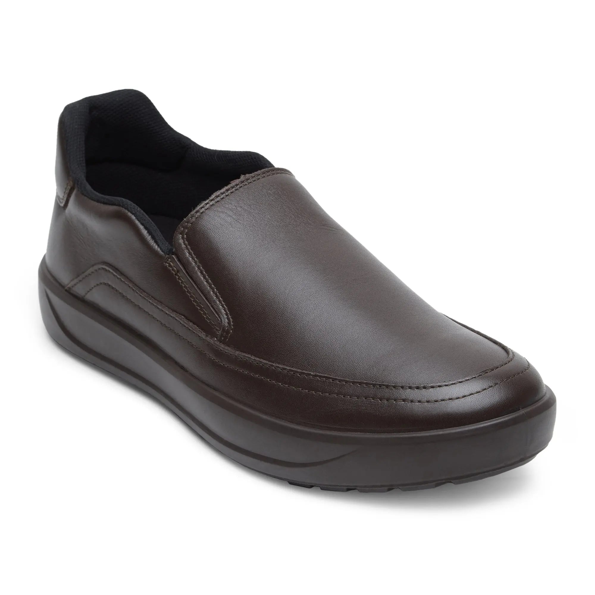 Denver ED-03 Men Black Dress Casual Shoes - Ergonstyle