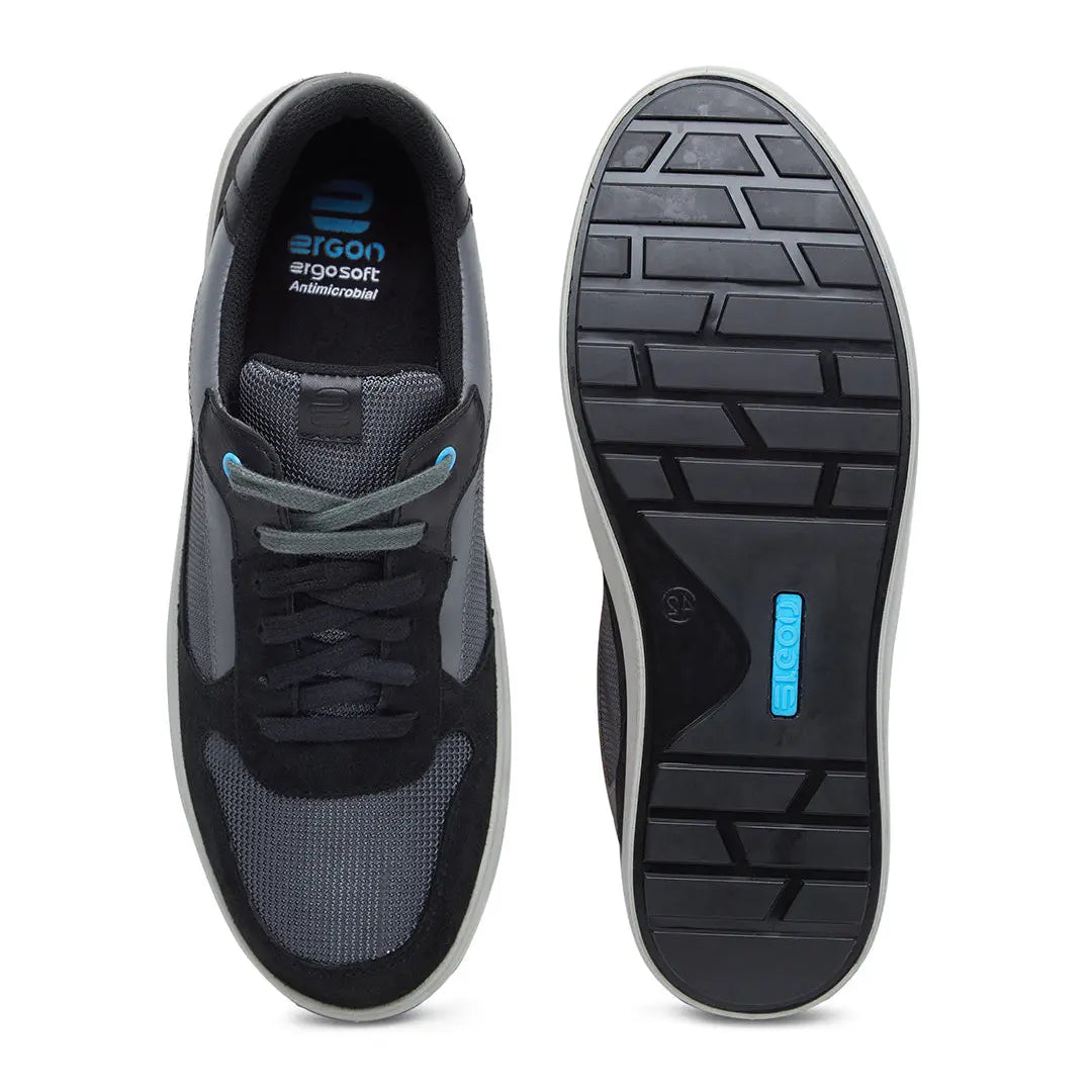 Denver ED-04 Men Black Sneakers Ergonstyle