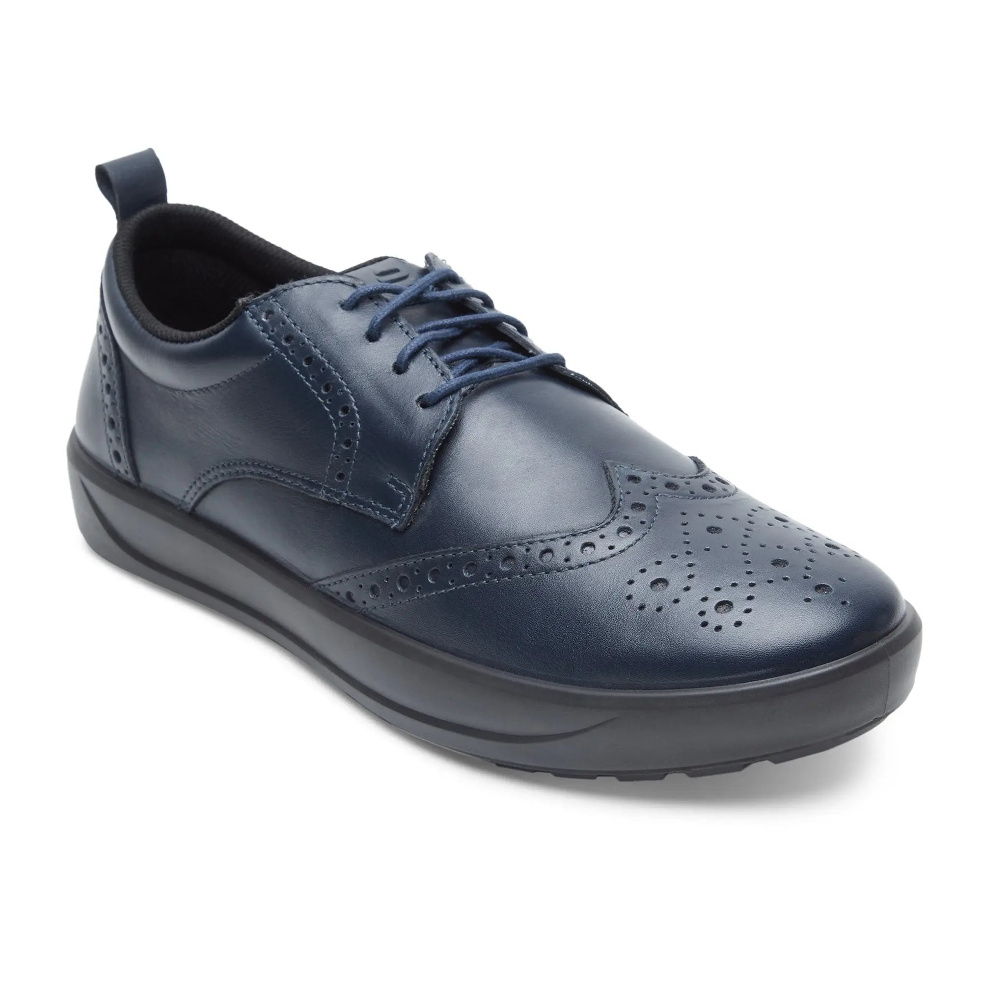 Denver ED-05 Men Navy Dress Casual Shoes - Ergonstyle