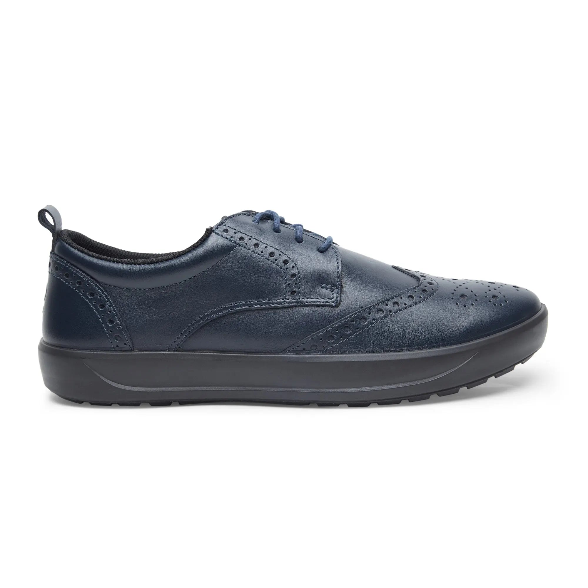 Denver ED-05 Men Navy Dress Casual Shoes - Ergonstyle