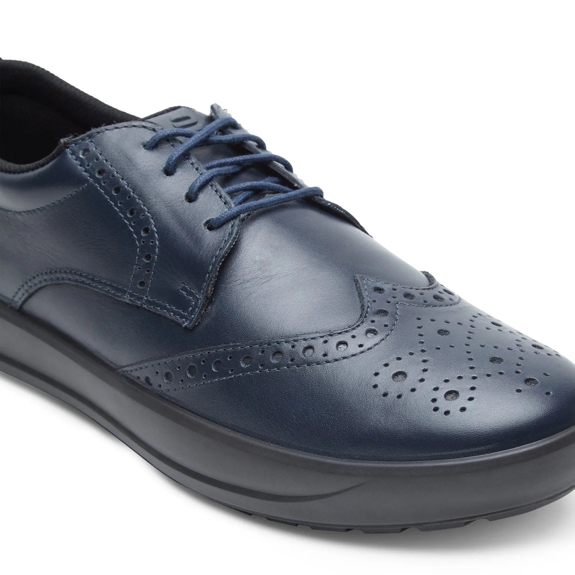 Denver ED-05 Men Navy Dress Casual Shoes - Ergonstyle