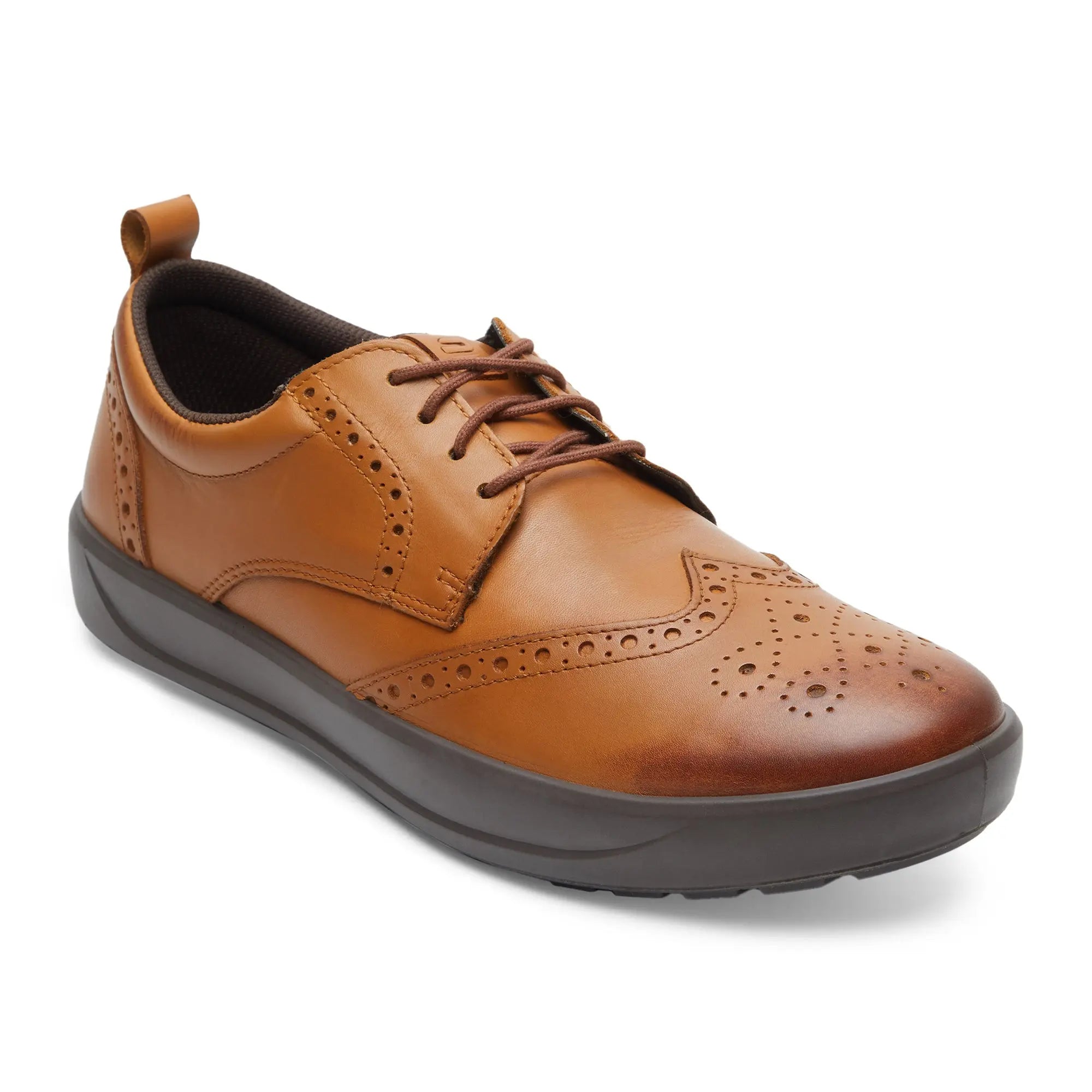 Denver ED-05 Men Tan Dress Casual Shoes - Ergonstyle