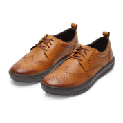 Denver ED-05 Men Tan Dress Casual Shoes - Ergonstyle