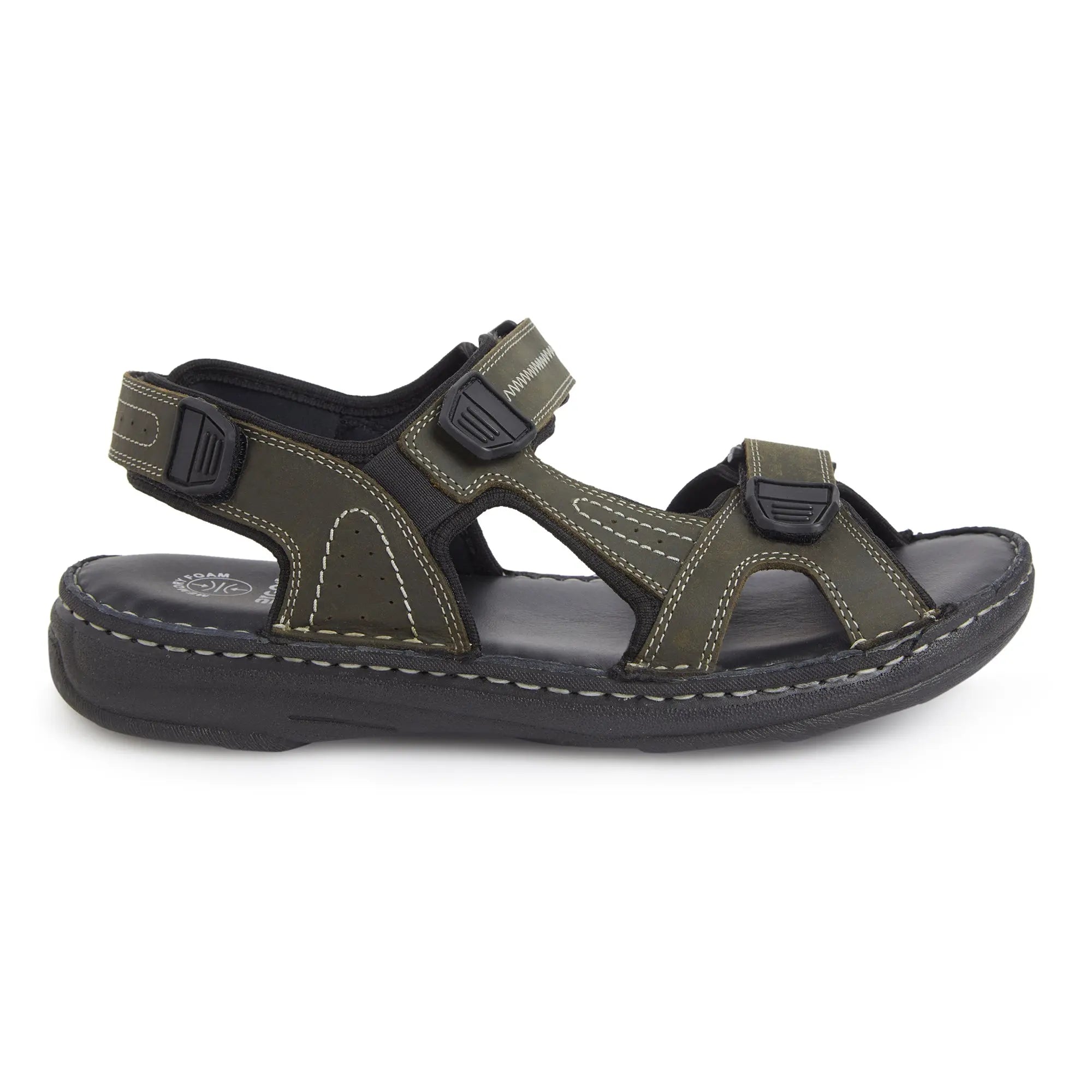 ES-04 Men Green Sandals Ergonstyle