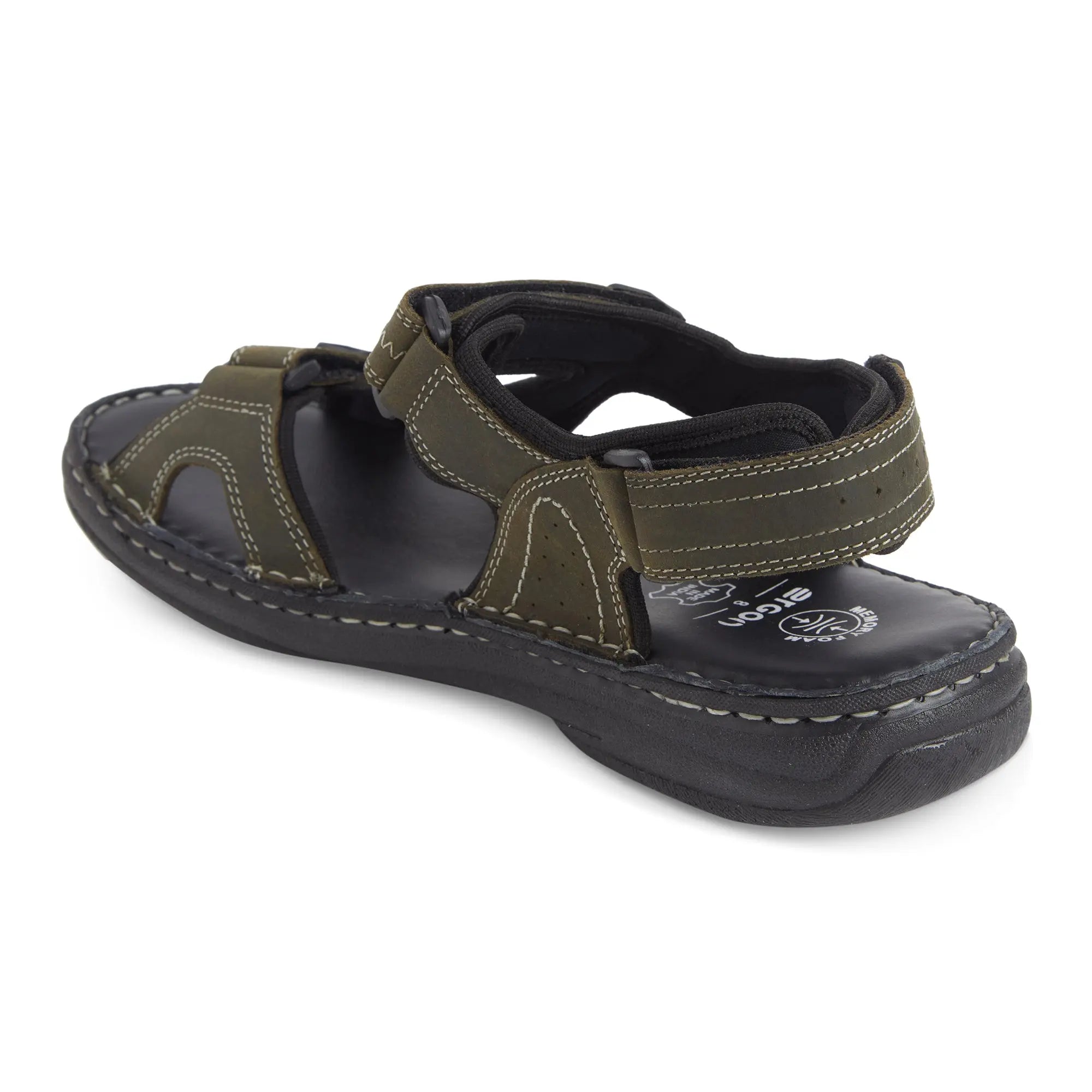 ES-04 Men Green Sandals Ergonstyle