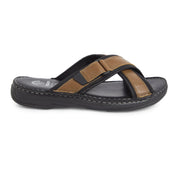 ES-05 Men Brown Slippers Ergonstyle