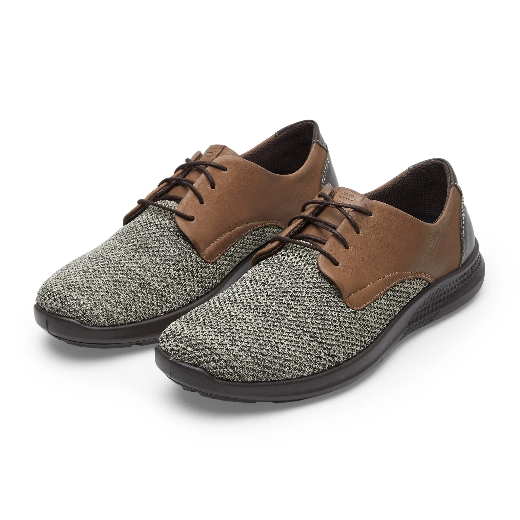 Kansas EK-01 Men Brown Casual Shoes - Ergonstyle