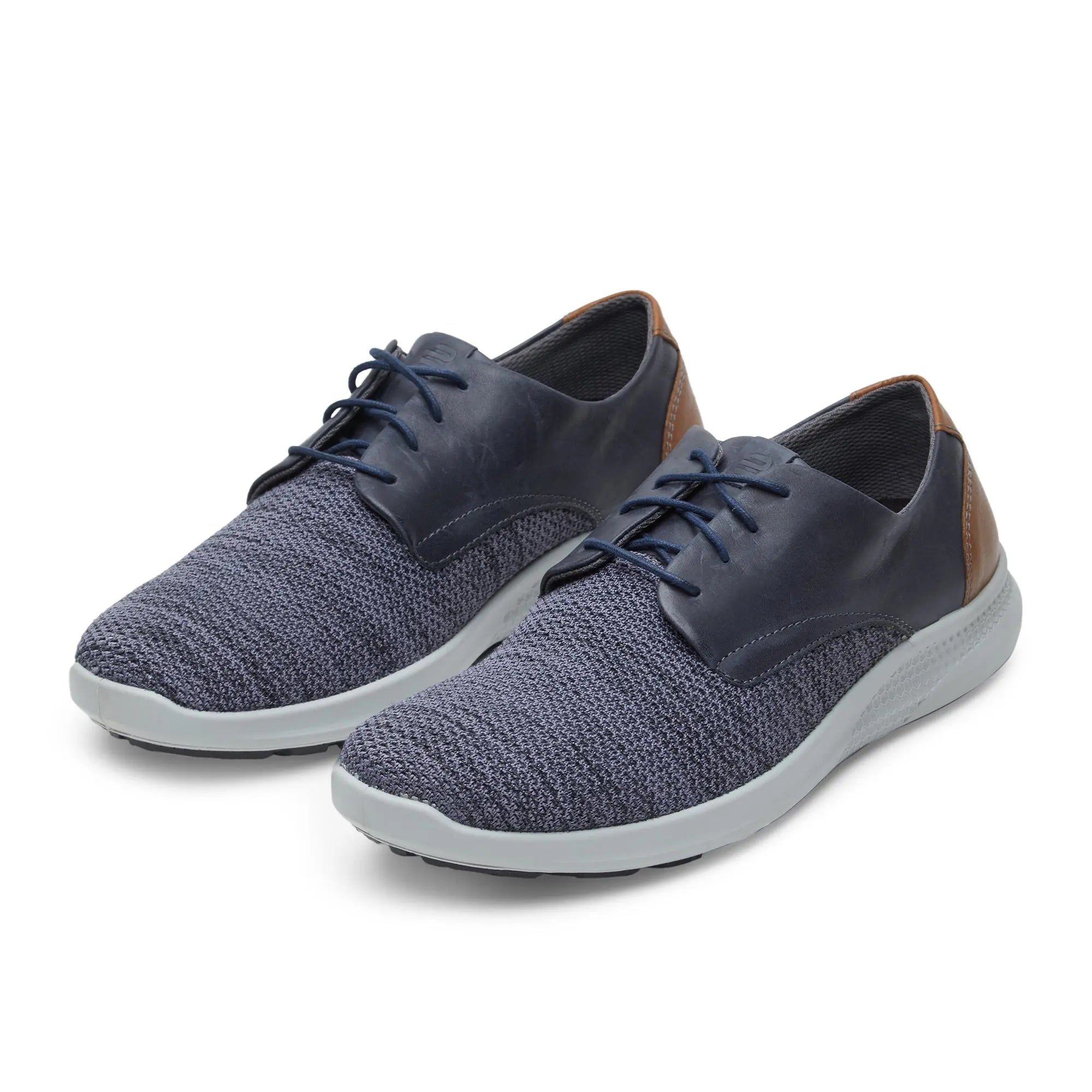 Kansas EK-01 Men Navy Casual Shoes - Ergonstyle