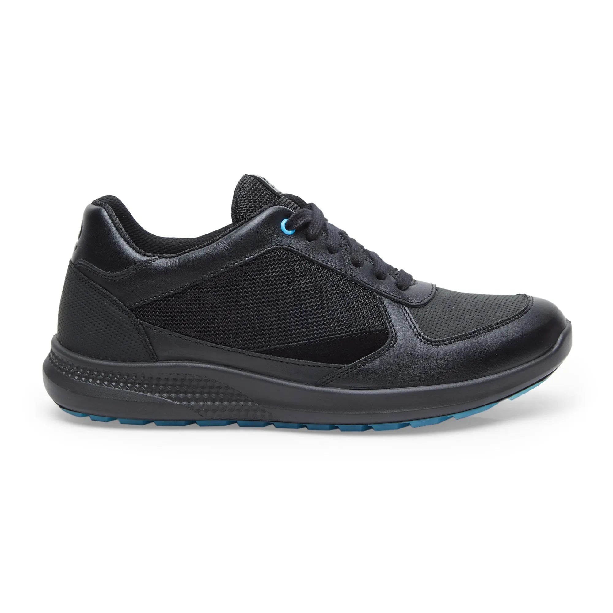 Kansas EK-03 Men Black Casual Shoes - Ergonstyle