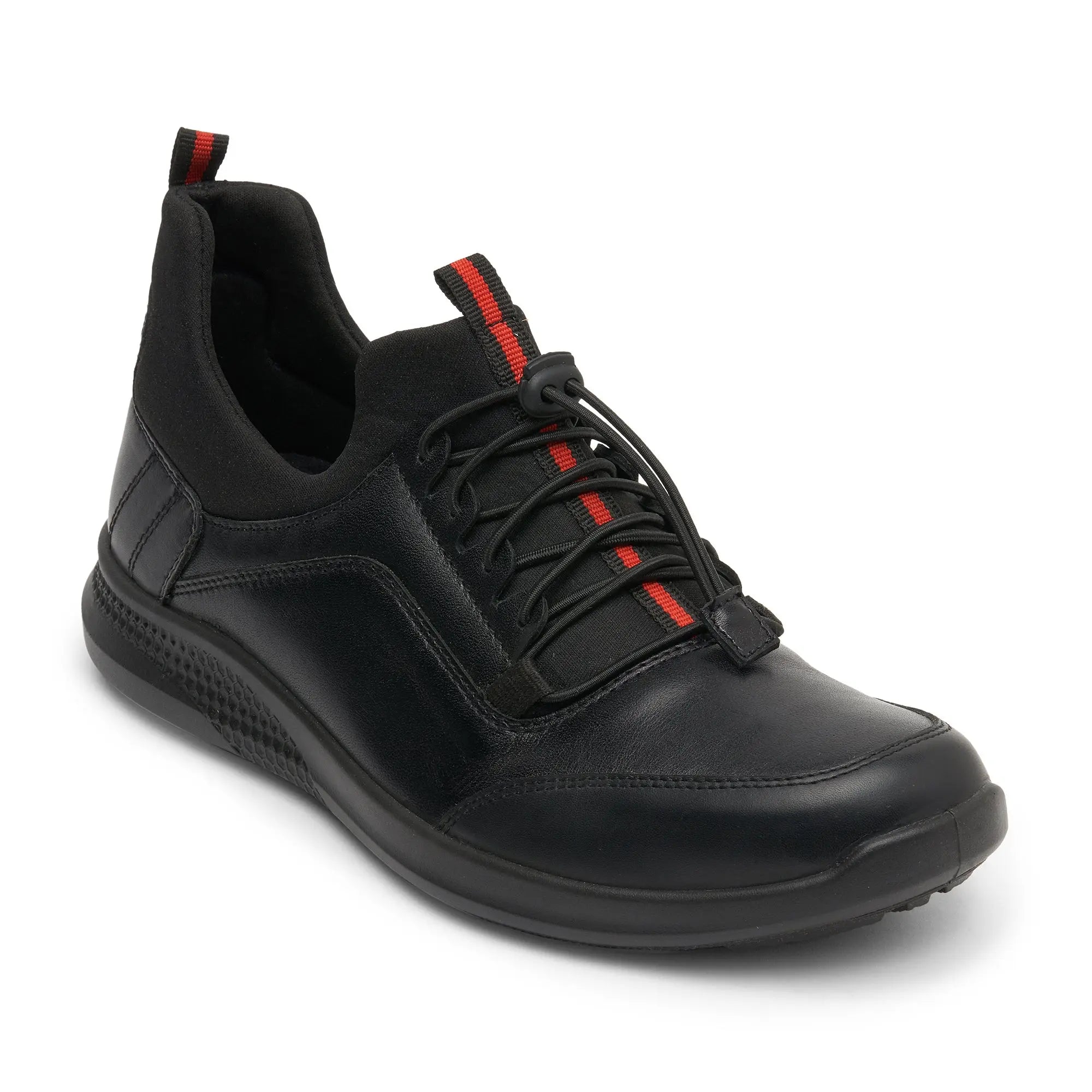 Kansas EK-04 Men Black Casual Shoes - Ergonstyle