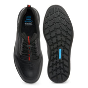 Kansas EK-04 Men Black Casual Shoes - Ergonstyle