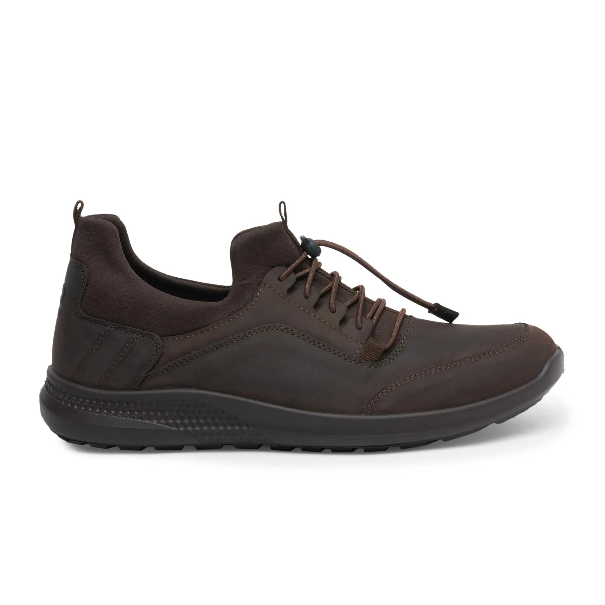 Kansas EK-04 Men Dark Brown Casual Shoes - Ergonstyle