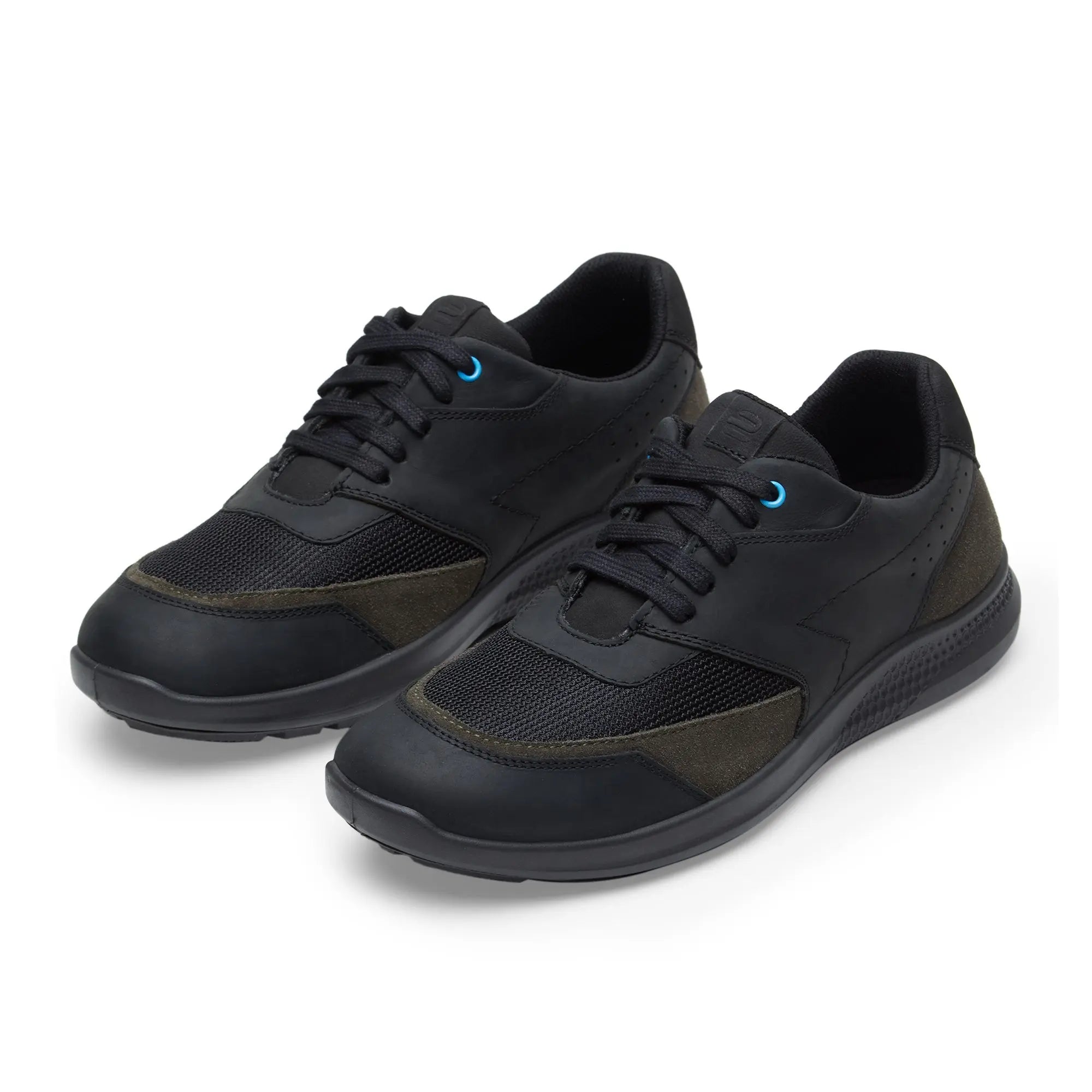 Kansas EK-06 Men Black Casual Shoes - Ergonstyle