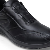 Kansas EK-07 Men Black Dress Casual Shoes - Ergonstyle