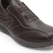 Kansas EK-07 Men Black Dress Casual Shoes - Ergonstyle