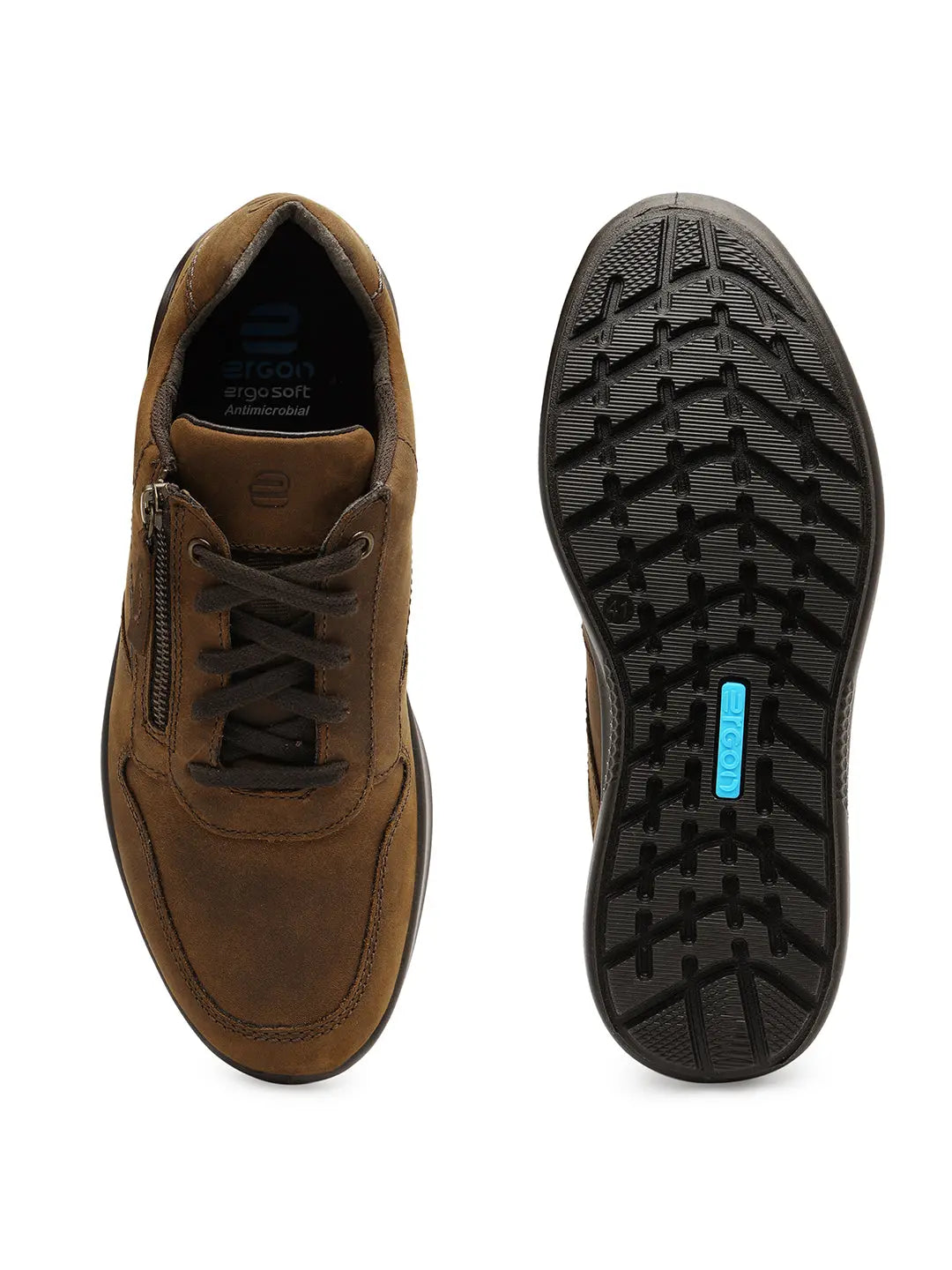 Kansas EK-08 Men Brown Sneakers Ergonstyle