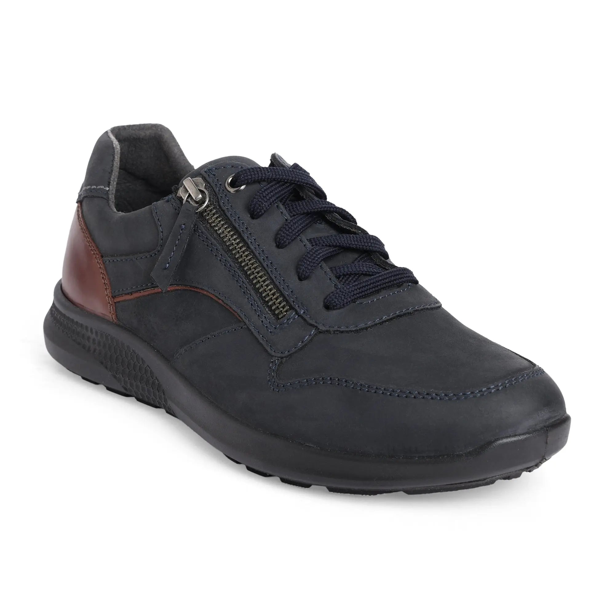 Kansas EK-08 Men Navy Sneakers Ergonstyle