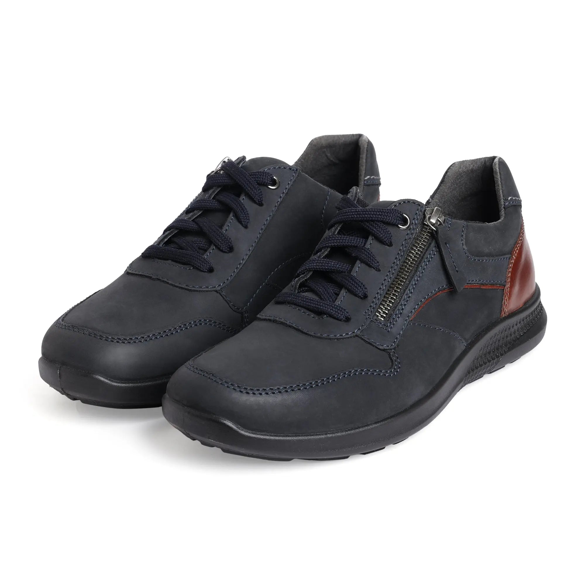 Kansas EK-08 Men Navy Sneakers Ergonstyle