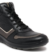 Kansas EK-11 Men Black Casual Shoes Ergonstyle