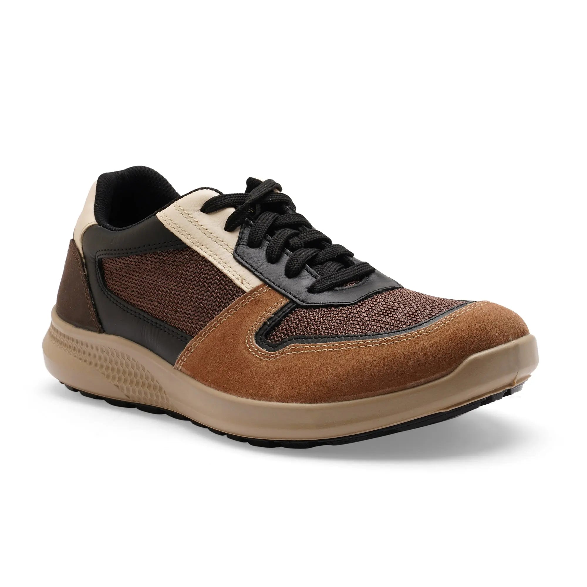 Kansas EK-12 Men Brown Casual Shoes Ergonstyle